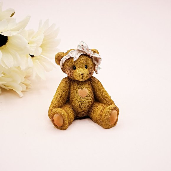 Cherished Teddies Figurines, Sara, Teddy Bear Collectibles - Picture 4 of 10